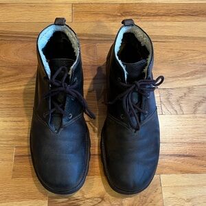 UGG Neumel Chukka Boots Brown Leather 8